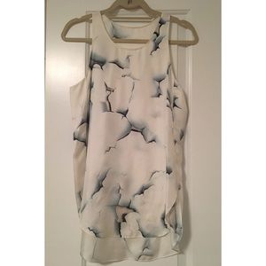 Philip Lim Printed Silk Top
